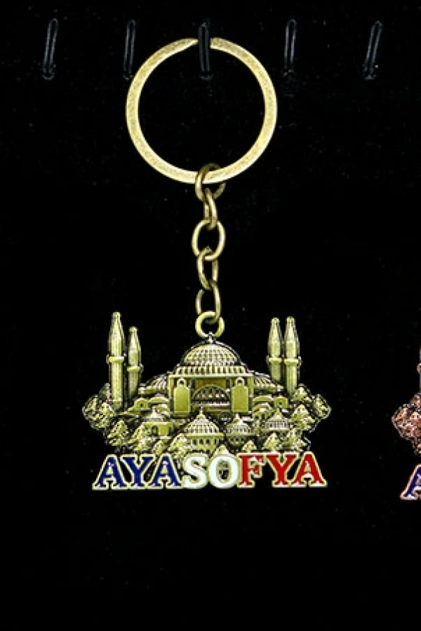 Metal Ayasofya Anahtarlık