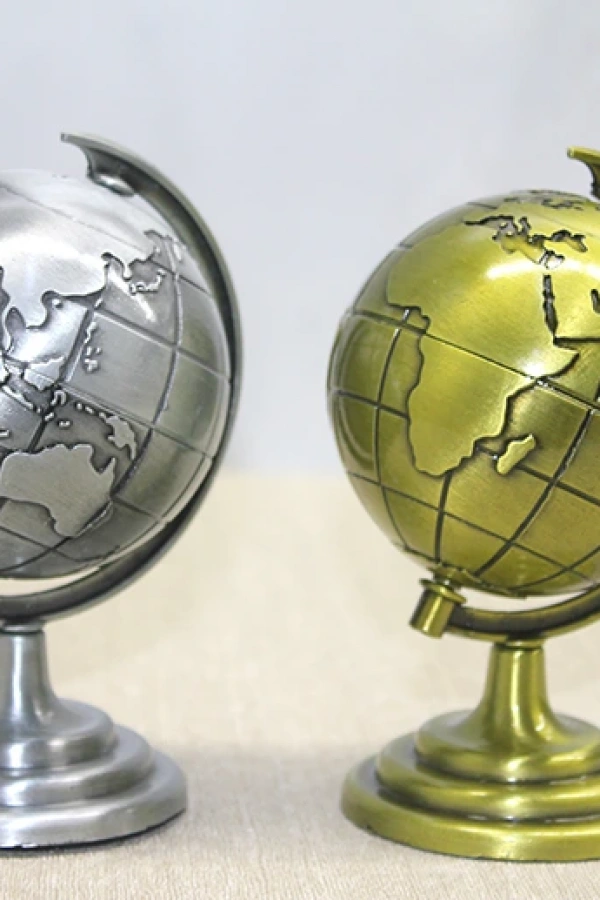 Metal Dünya Küre Model 2