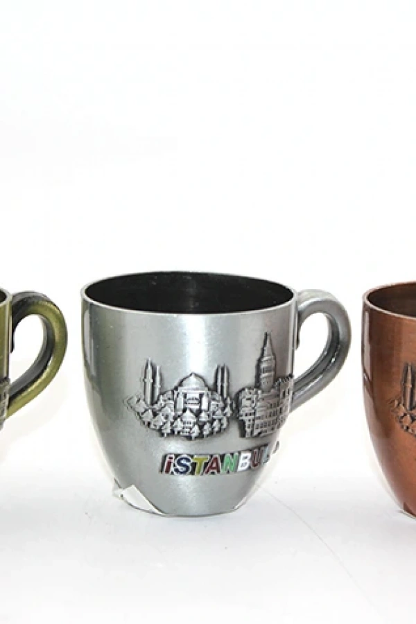 Metal İstanbul Yöresel Bardak