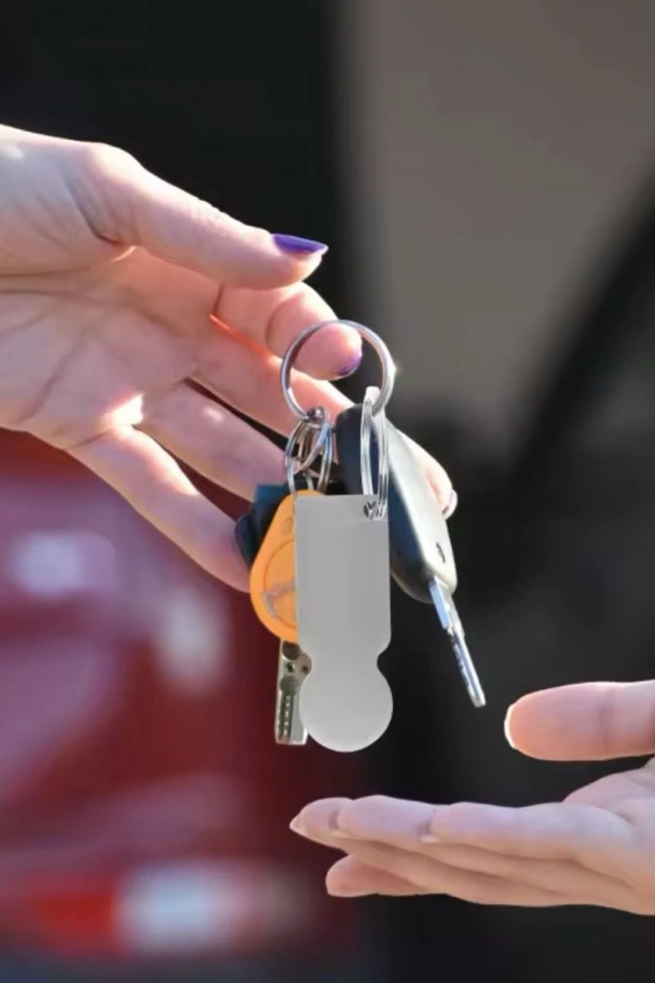 Metal Jeton Anahtarlık