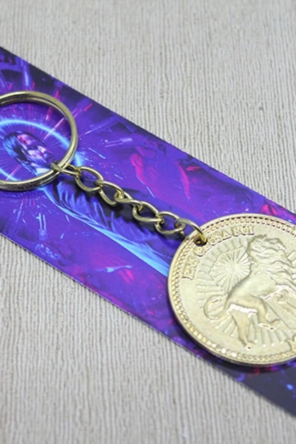 Metal John Wick Anahtarlık