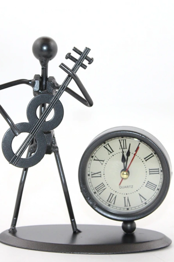 Metal Müzisyen Saat Model 2