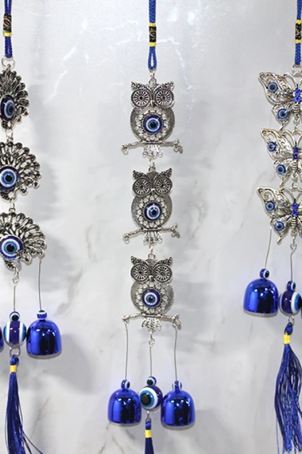 Metal Nazar Boncuğu Çan Model 21