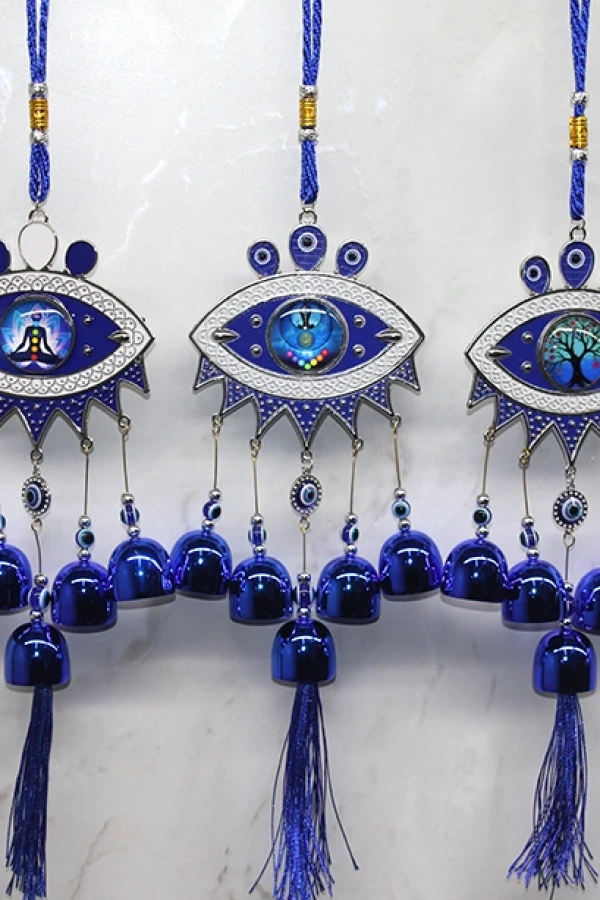 Metal Nazar Boncuğu Çan Model 4