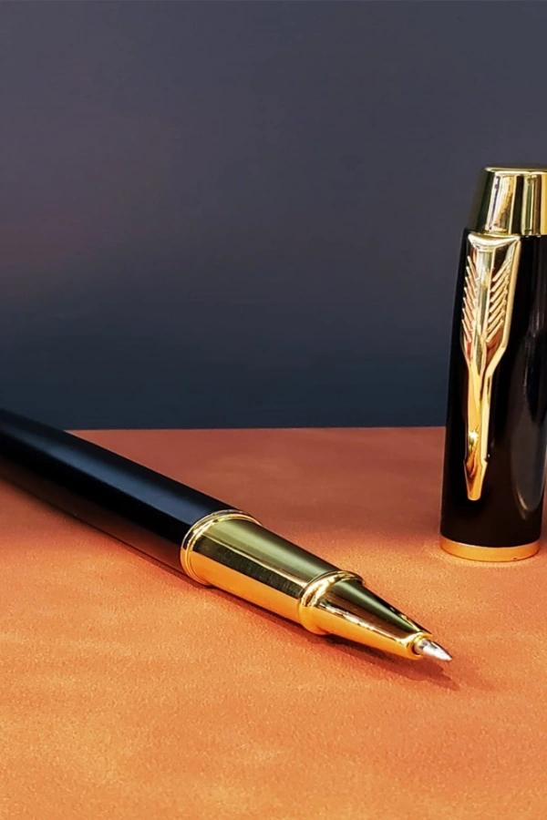 Metal Siyah Roller Tükenmez Kalem