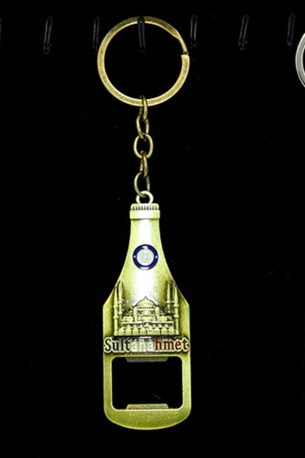 Metal Sultanahmet Anahtarlık Ve Açacak Model 1