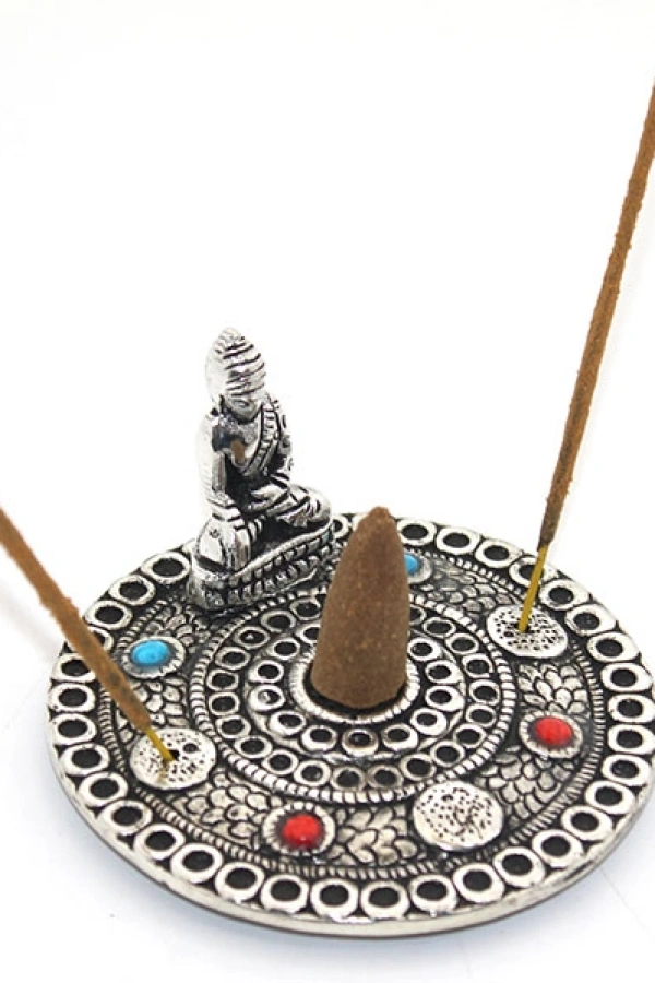 Metal Yuvarlak Budalı Tütsülük Model 2