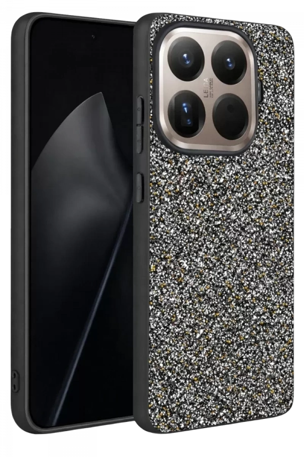 Mi 15T Pro Bright Simli Kapak - Gold