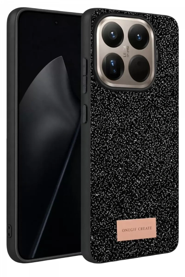 Mi 15T Pro Bright Simli Kapak - Siyah