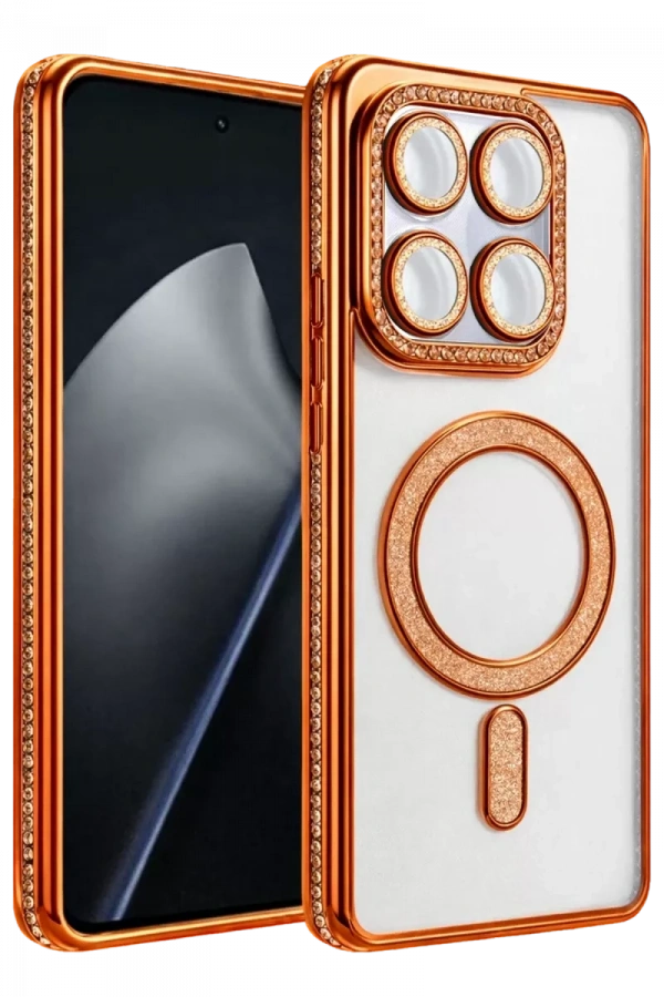 Mi 15T Pro Joke Simli Magneticsafe Kılıf - Turuncu