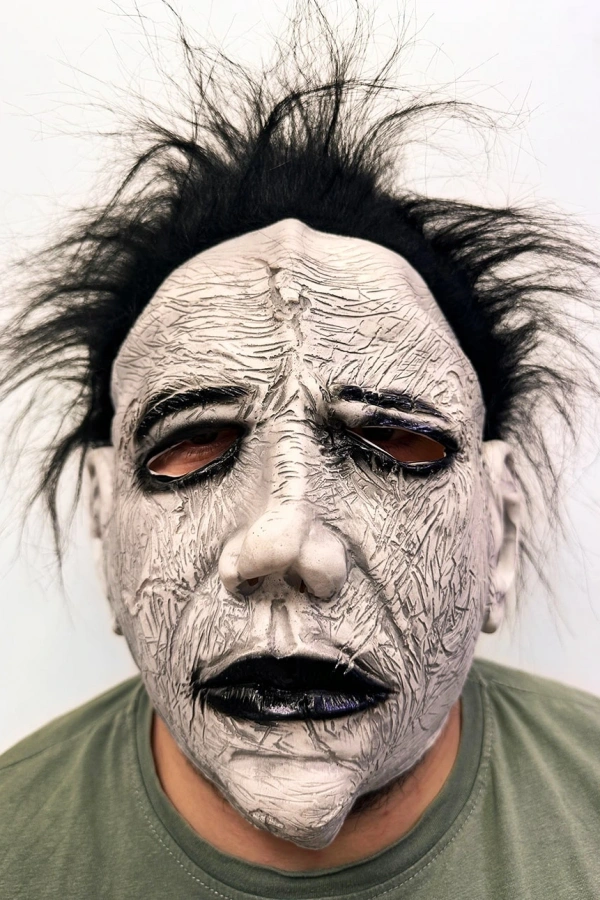 Michael Myers Siyah Saçlı Yüz Maskesi