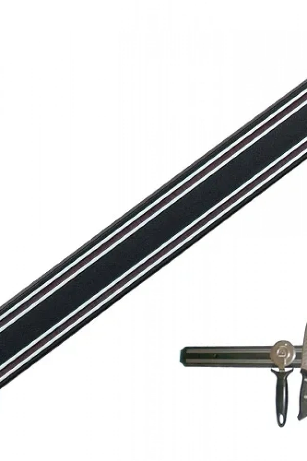 Mıknatıslı Bıçak Tutucu Stand - 49 cm, Siyah