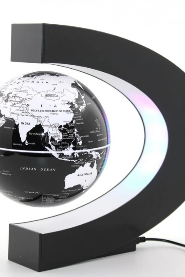 Mıknatıslı Ortada Dönen Dünya Küre Model 1