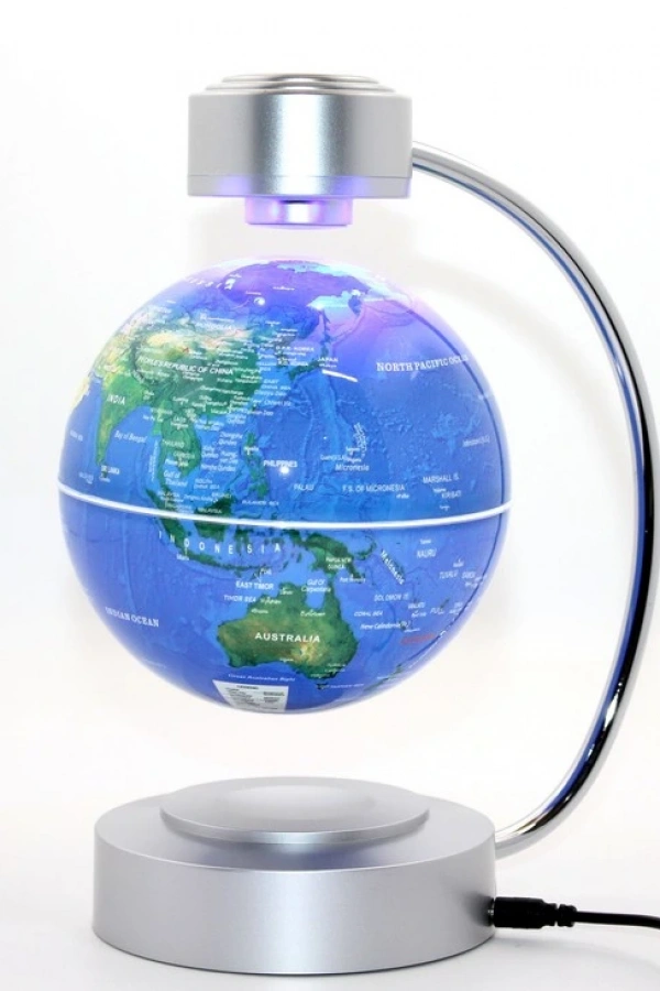 Mıknatıslı Ortada Dönen Dünya Küre Model 2