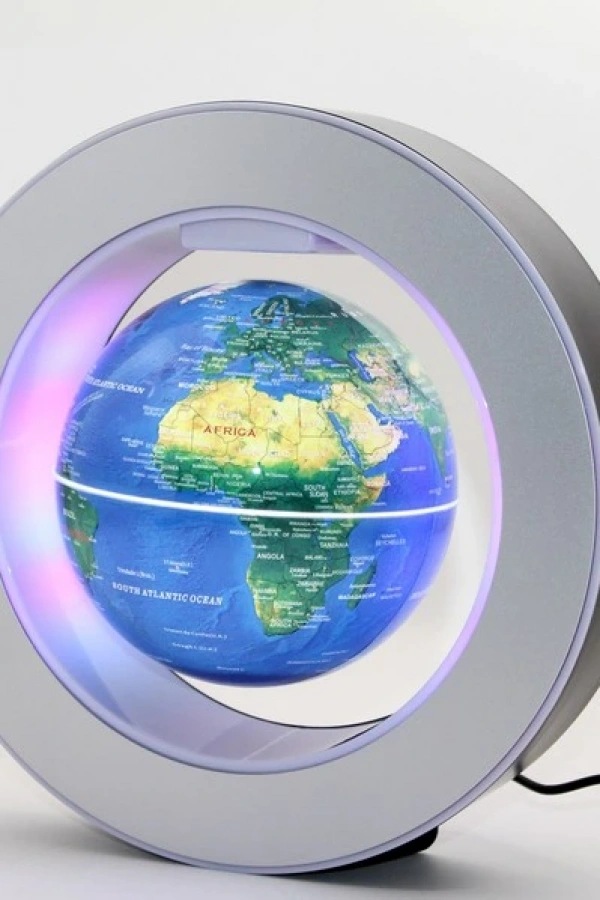 Mıknatıslı Ortada Dönen Dünya Küre Model 3