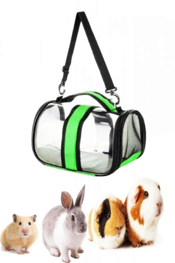 Mikopet Hamster Taşıma Çantası Yeşil