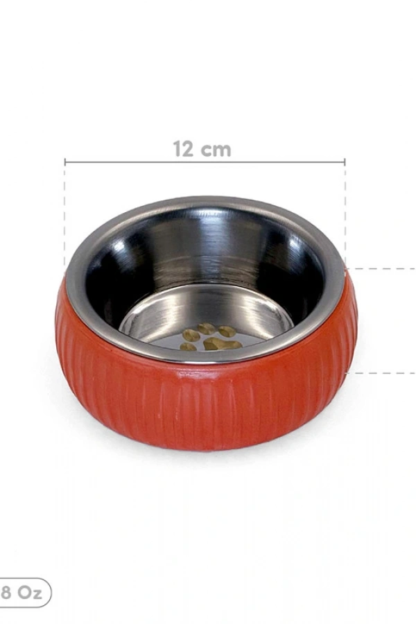 Mikopet Organik Seramik Mama Kabı Kiremit