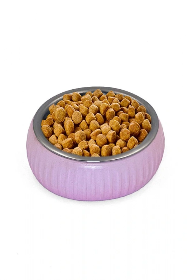 Mikopet Organik Seramik Mama Kabı Pembe