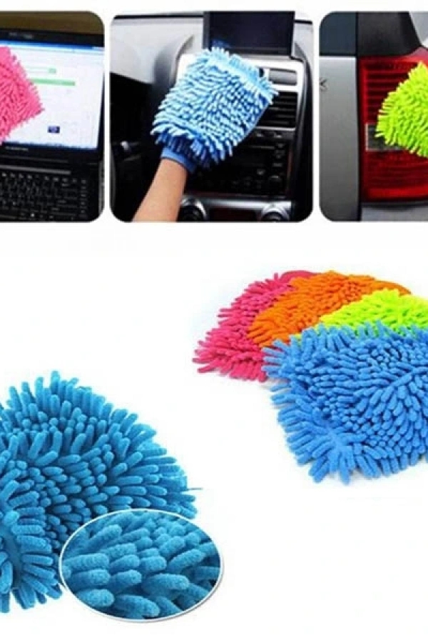 Mikrofiber Araç Yıkama Eldiveni