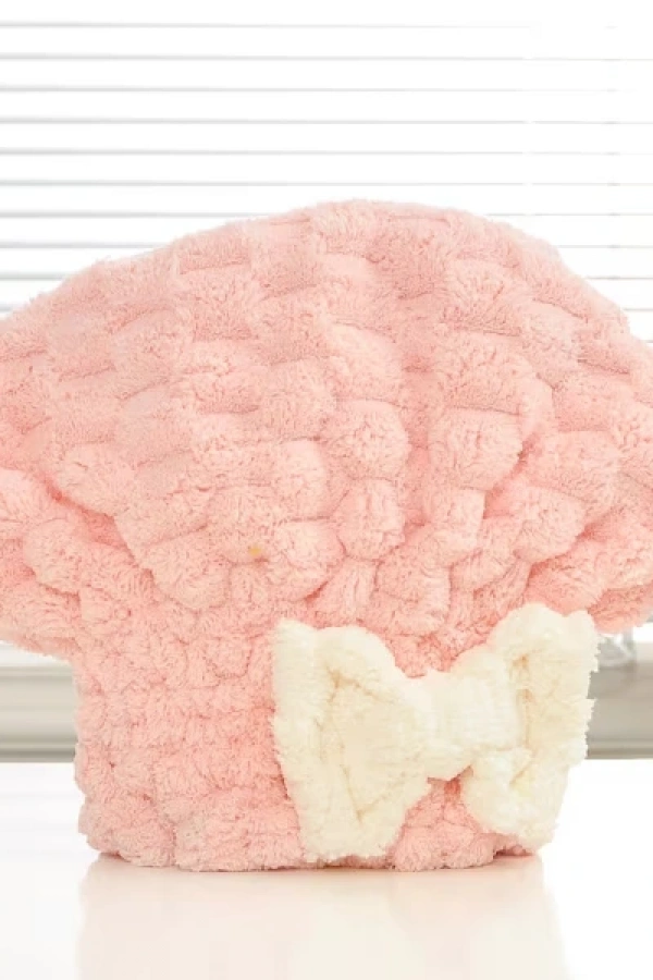 Mikrofiber Örgü Saç Kurutma Bone Havlu