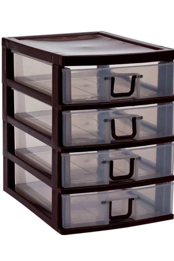 Mini 4 Çekmeceli Komidin Organizer