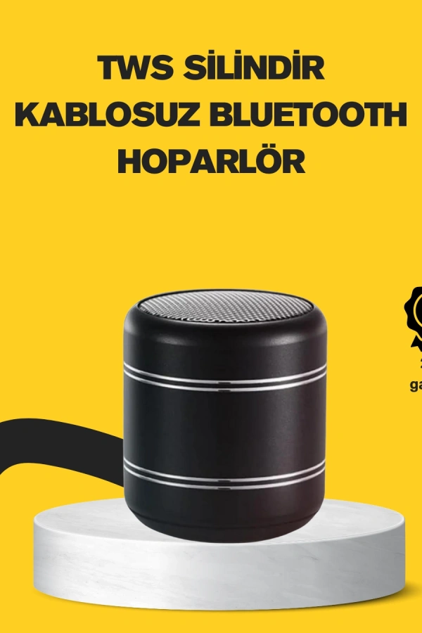 Mini Alüminyum Bluetooth Hoparlör Yüksek Bas Performansı