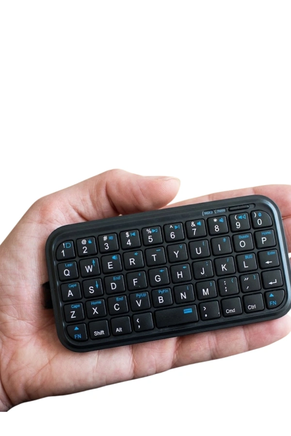 Mini Bluetooth Klavye Kablosuz Taşınabilir Cep Boyutu Klavye