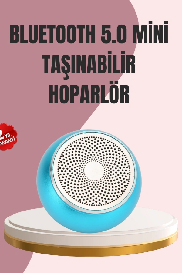 Mini Bluetooth Speaker | Uzun Pil Ömrü, Şık ve Hafif Tasarım