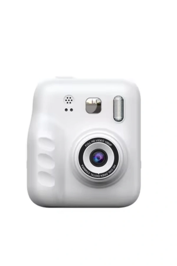 Mini Çocuk Fotoğraf Makinesi Baskı Özellikli Video Çekim 4 Kağıt Rulo Hediyeli