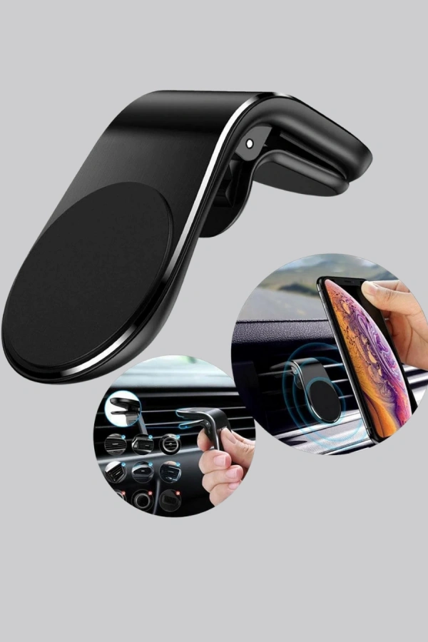 Mini Manyetikli Araç Telefon Tutucu