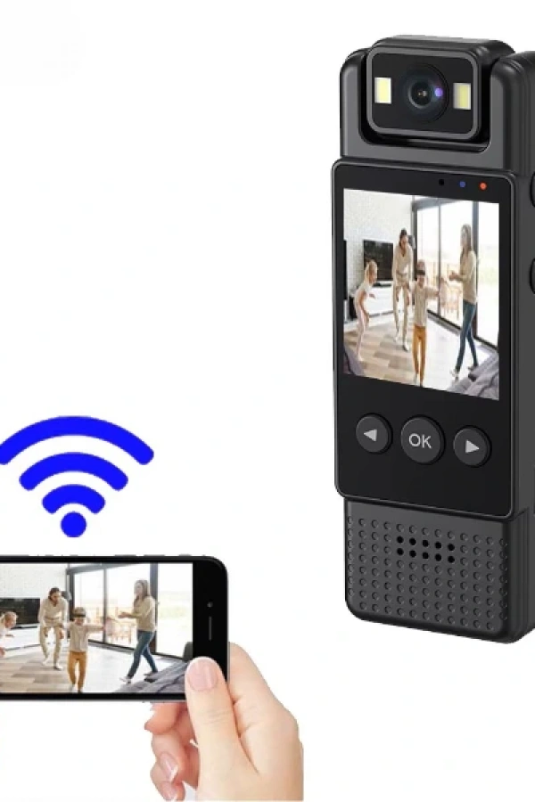 Mini Taşınabilir Vücut Vlog Kamerası