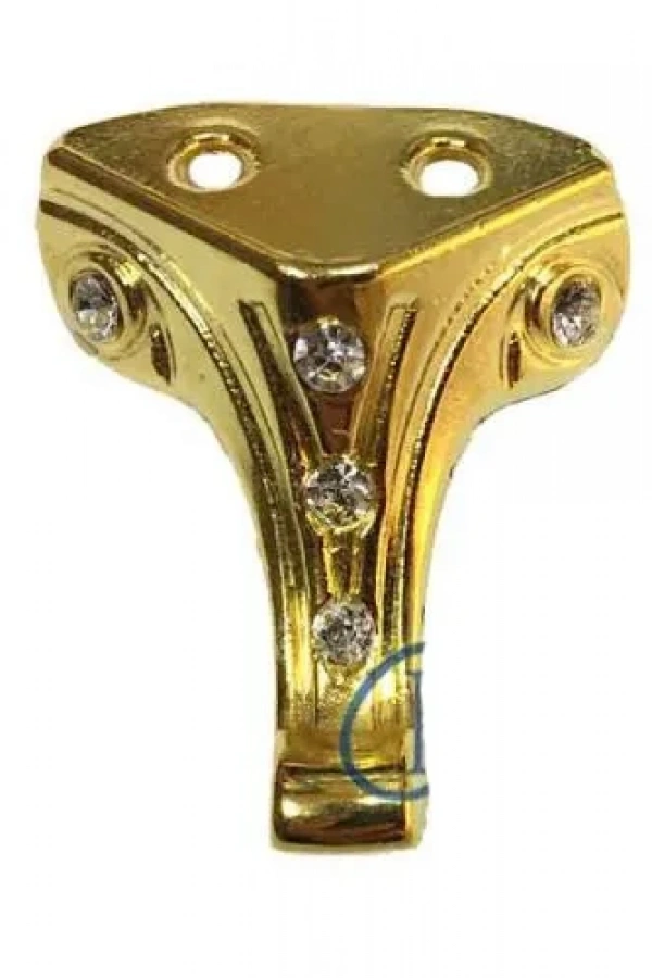 Moda Taşlı Ahşap, Mdf, Sunta Sandık Ayağı, Kutu Ayak 3,5 cm - Sarı