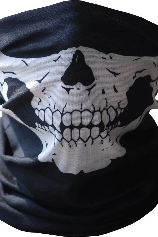 Motorcu Boyunluk Baf Buff Bandana - 25x48 cm Model 7