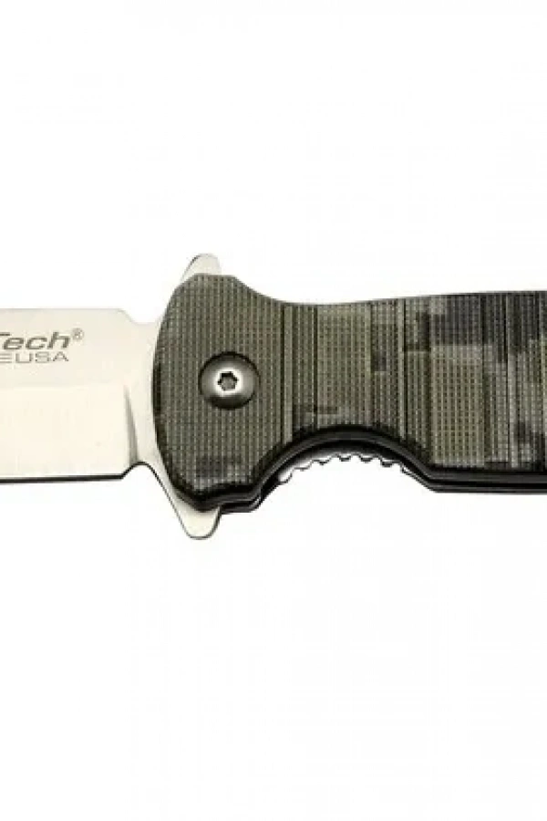 Mtech Nano 4-8-2 Gri Kamp Çakı 21,5cm - Manuel, Kemerlikli