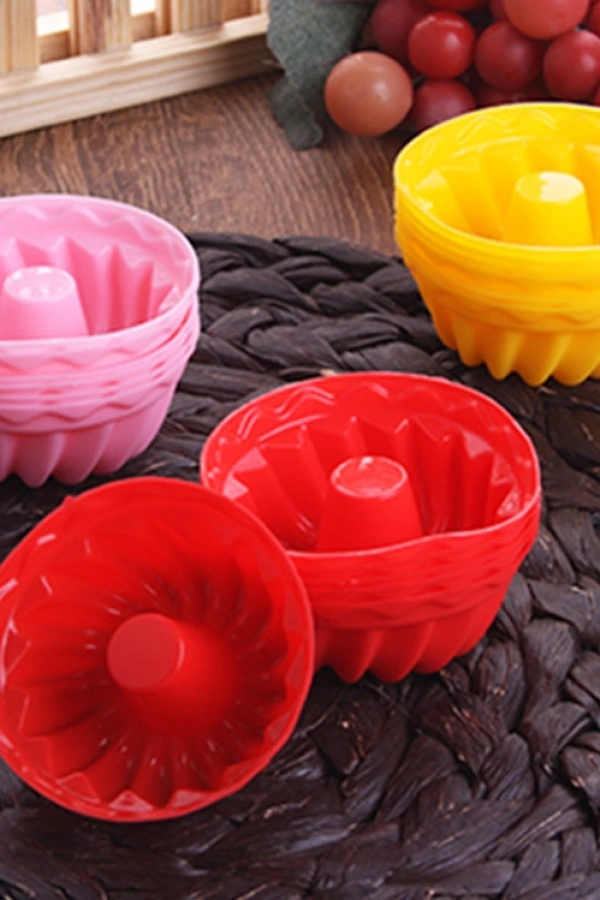 Muffin Kek Kalıbı Silikon 6 Adet