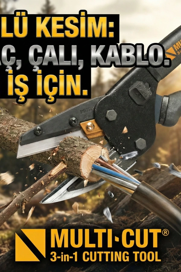 Multi Cutter Kalın Ve Sert Malzeme Kesme Aleti