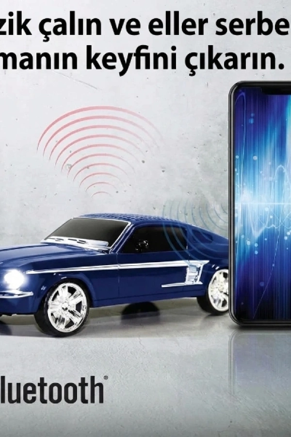 Mustang Tasarımlı Bluetooth Hoparlör