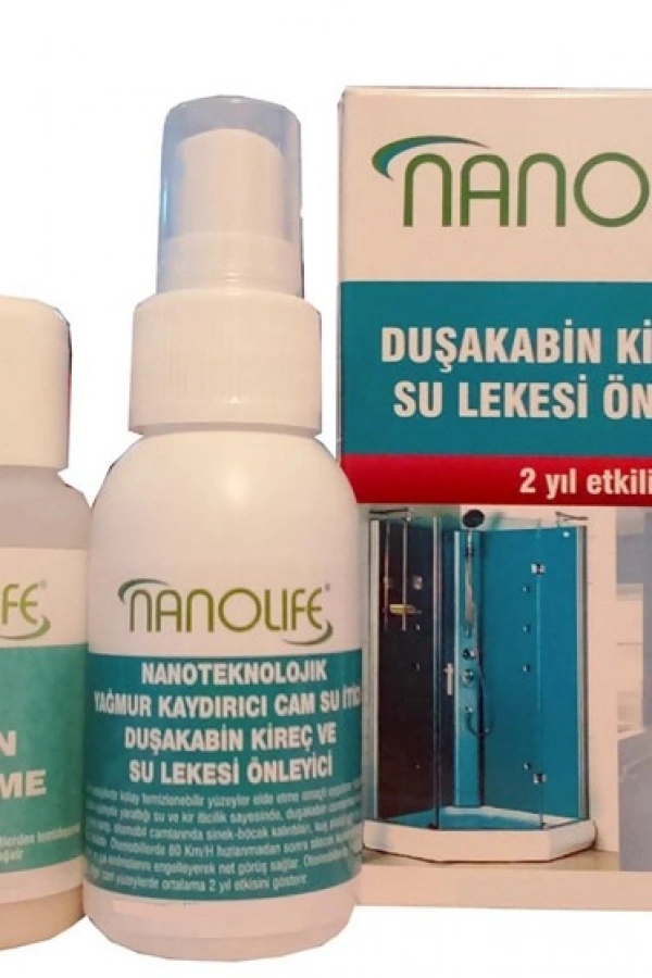 Nanoteknolojik Duşakabin Su Kaydırıcı 2 Yıl Etkili