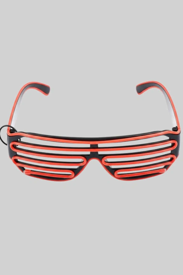 NEON GÖZLÜK KIRMIZI