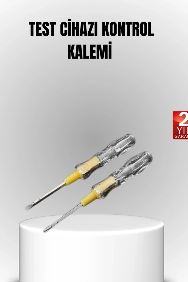 Neon Işıklı Elektrik Kontrol Kalemi