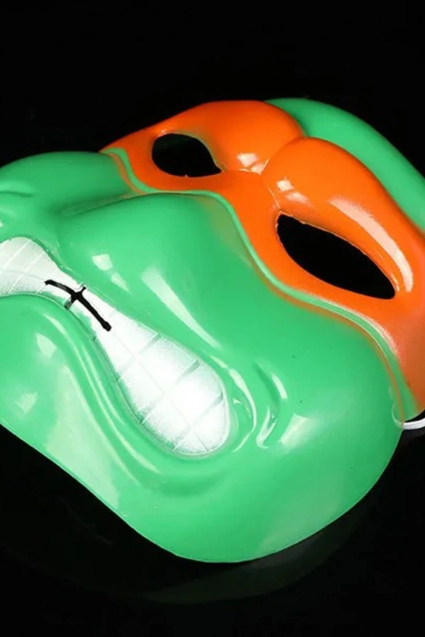 Ninja Kaplumbağalar Maskesi Michelangelo Maskesi