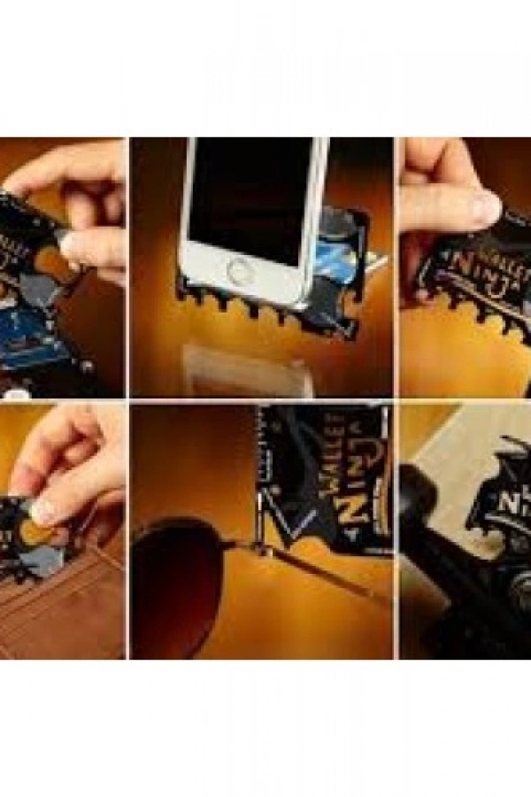 Ninja Wallet 18 in 1 Credit Card Multi Tool Kit