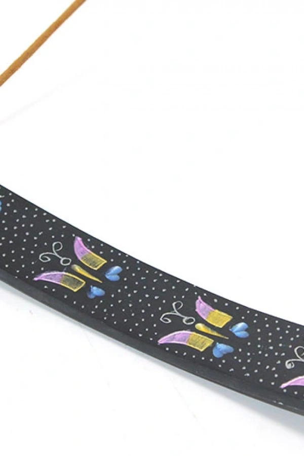 Obsidian Taşı Kayık Tütsülük Model 5