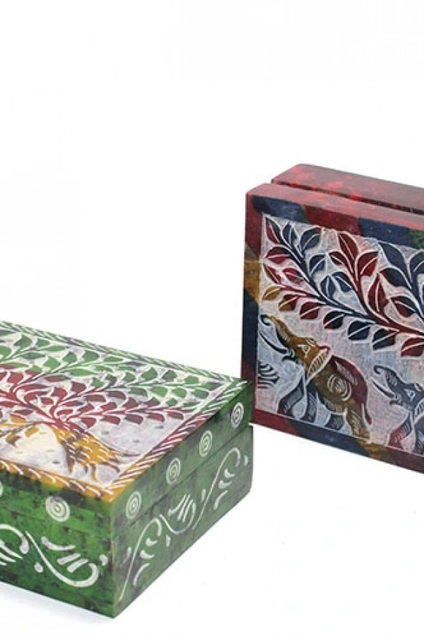 Obsidian Taşı Kutu Model 1