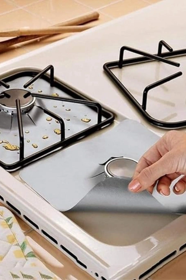 Ocak Koruyucu Alüminyum Ped Seti 5 Adet