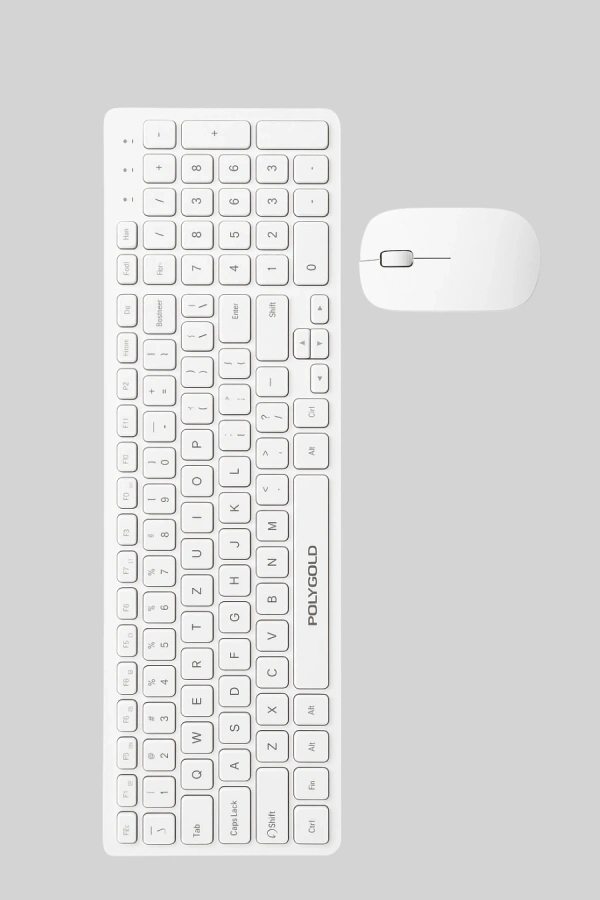 Ofis ve Ev Kullanımı İçin Kablosuz Klavye Fare Seti - Ergonomik ve Pratik