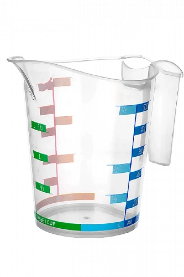 Ölçü Kabı Dereceli Renkli 500ML