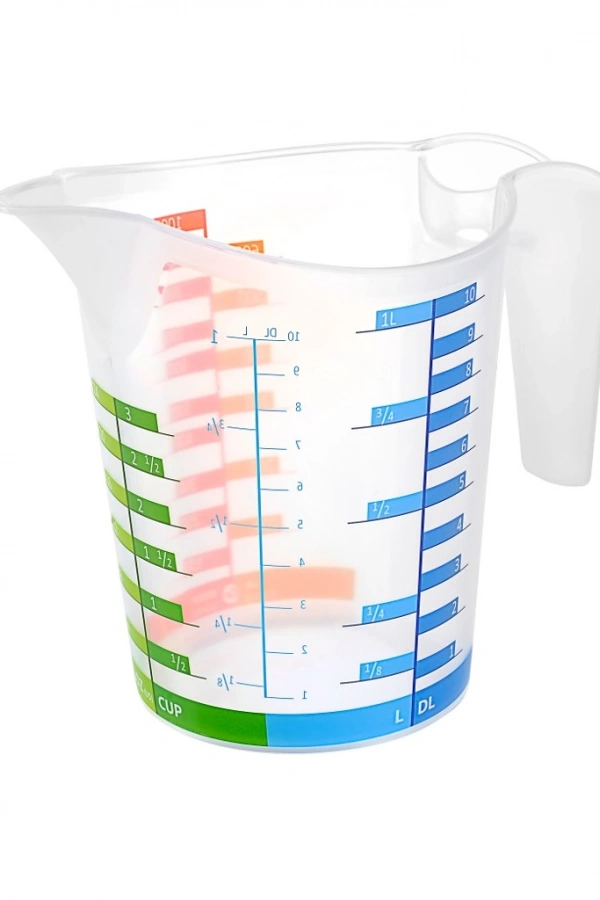Ölçü Kabı Dereceli Renkli 500ML