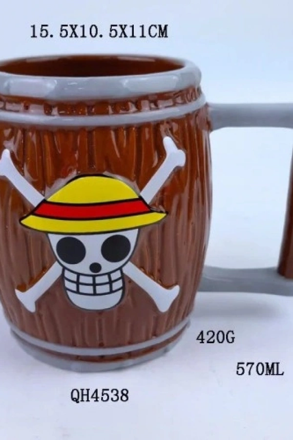 One Piece Luffy Kupa Bardak