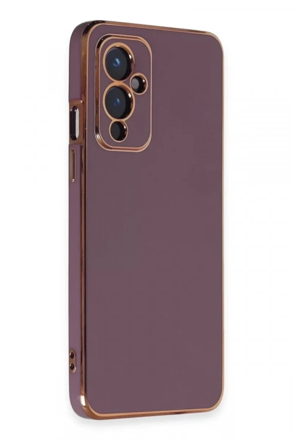 One Plus 9 Kılıf Volet Silikon - Mor